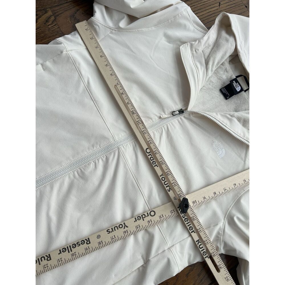 The North Face Women's Shelbe Raschel Hooded Softshell Size XL White NWT - Picture 6 of 7